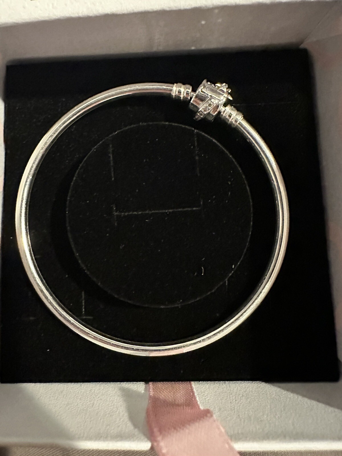 AUTHENTIC Pandora Silver Bangle Brace – BRAND NEW IN BOX – See Description