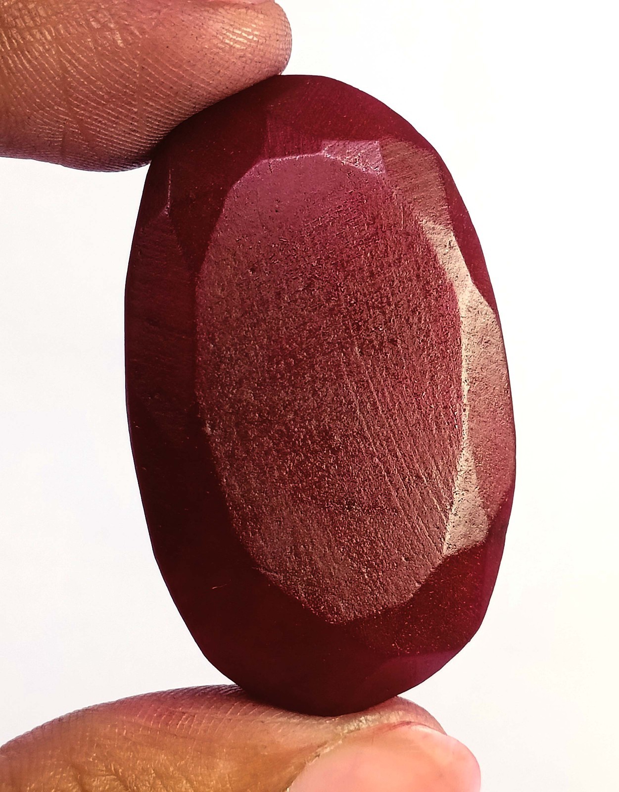 World Class Quality 83 Ct Natural Red Ruby Oval Shape IGL Gemstone 6AHL