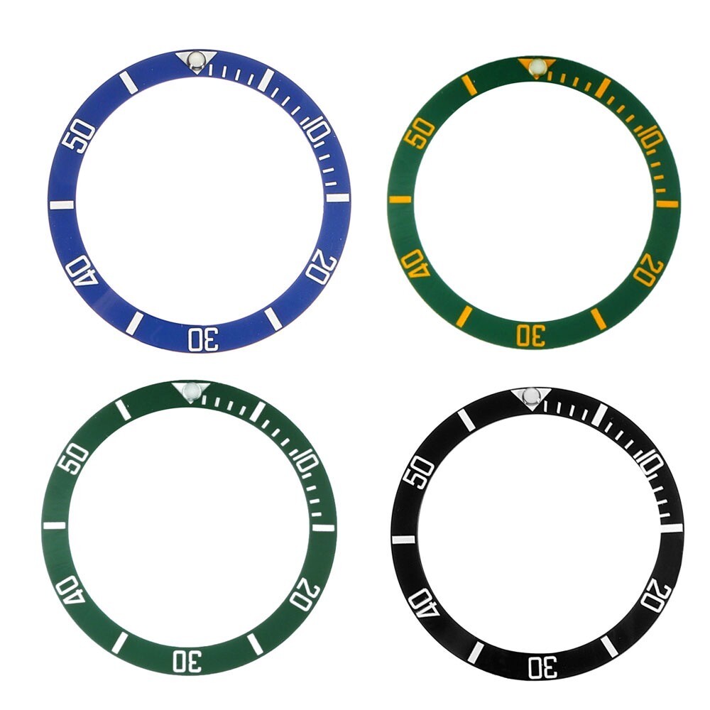 CERAMIC BEZEL INSERT W/3M TAPE FOR ROLEX SUBMARINER 116610 116613 116618