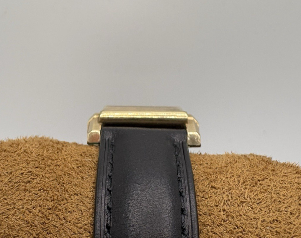 Vintage Benrus Tank 10k Gold Rectangular Men’s Dress Watch