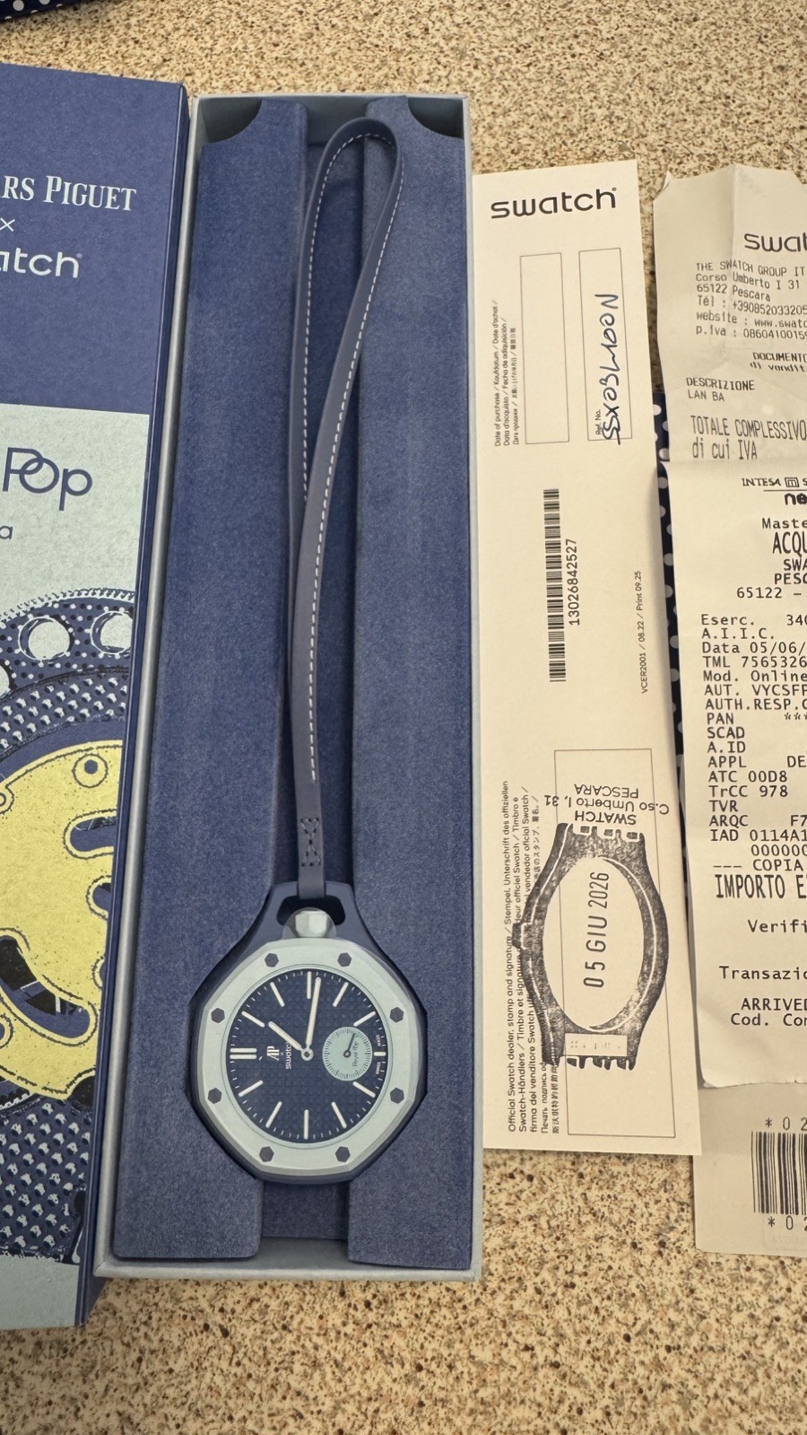 Swatch x Audemars Piguet AP Bioceramic Royal Pop Soap Lan Ba 🔥