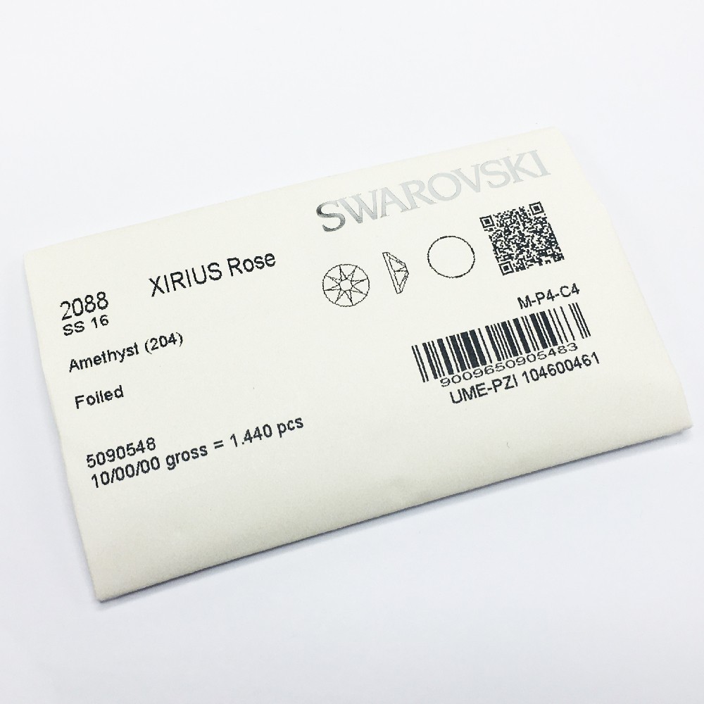 1440 Swarovski 2088 16ss Crystal Flatbacks 4mm ss16 Wholesale Factory Pack *Pick