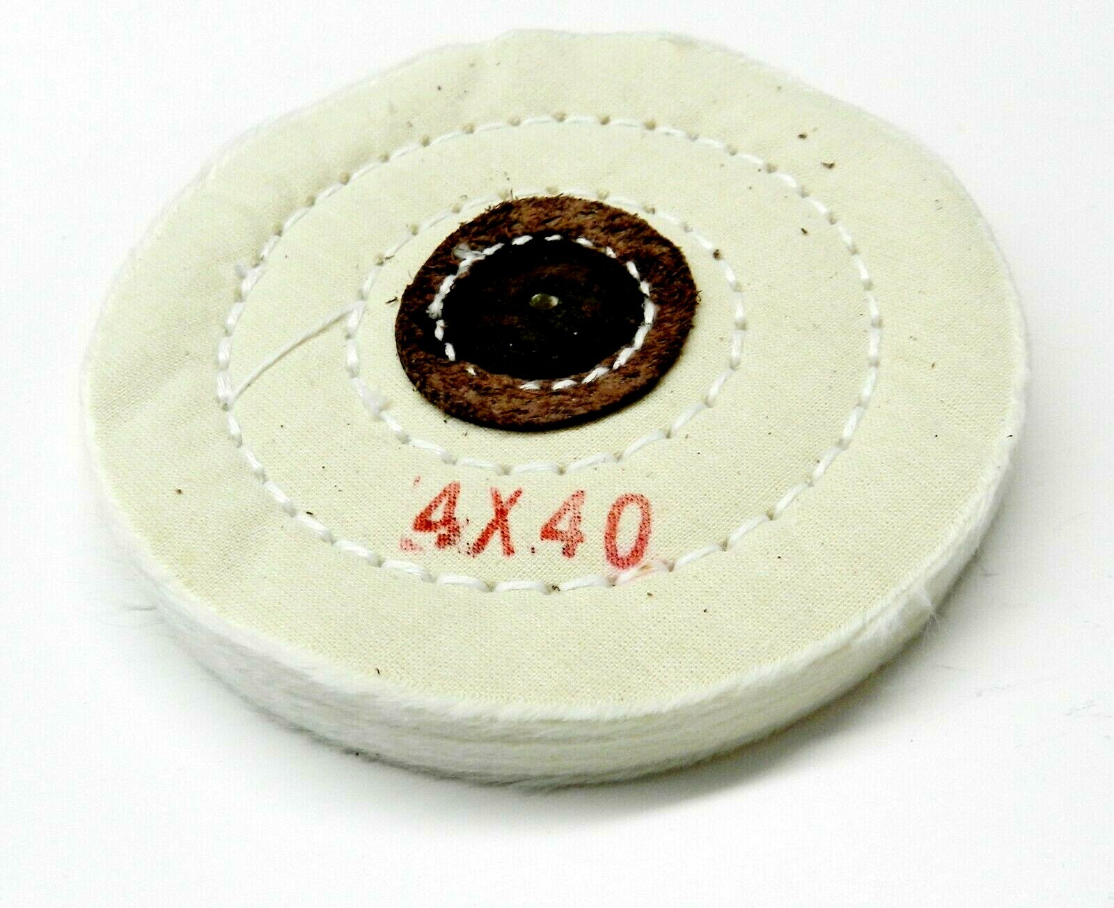 Muslin Buff Jewelry Polishing Buffing Wheel Finex 4″ x 40Ply for Jewelers Buffer
