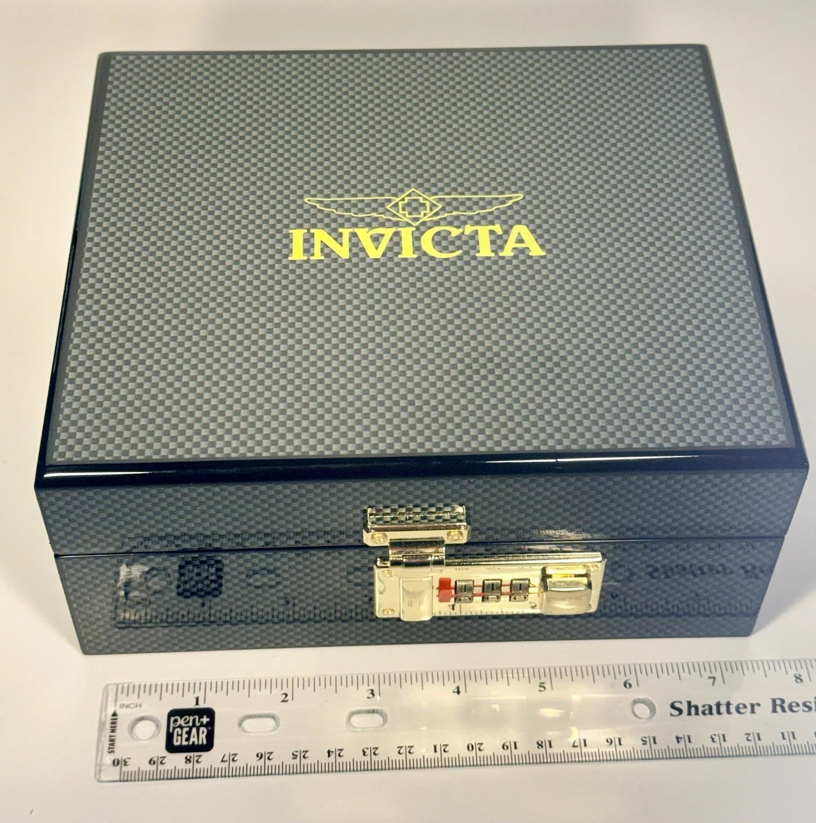 70115 Invicta Objet D Art Automatic Black 40mm Luxury Watch Vault Bundle