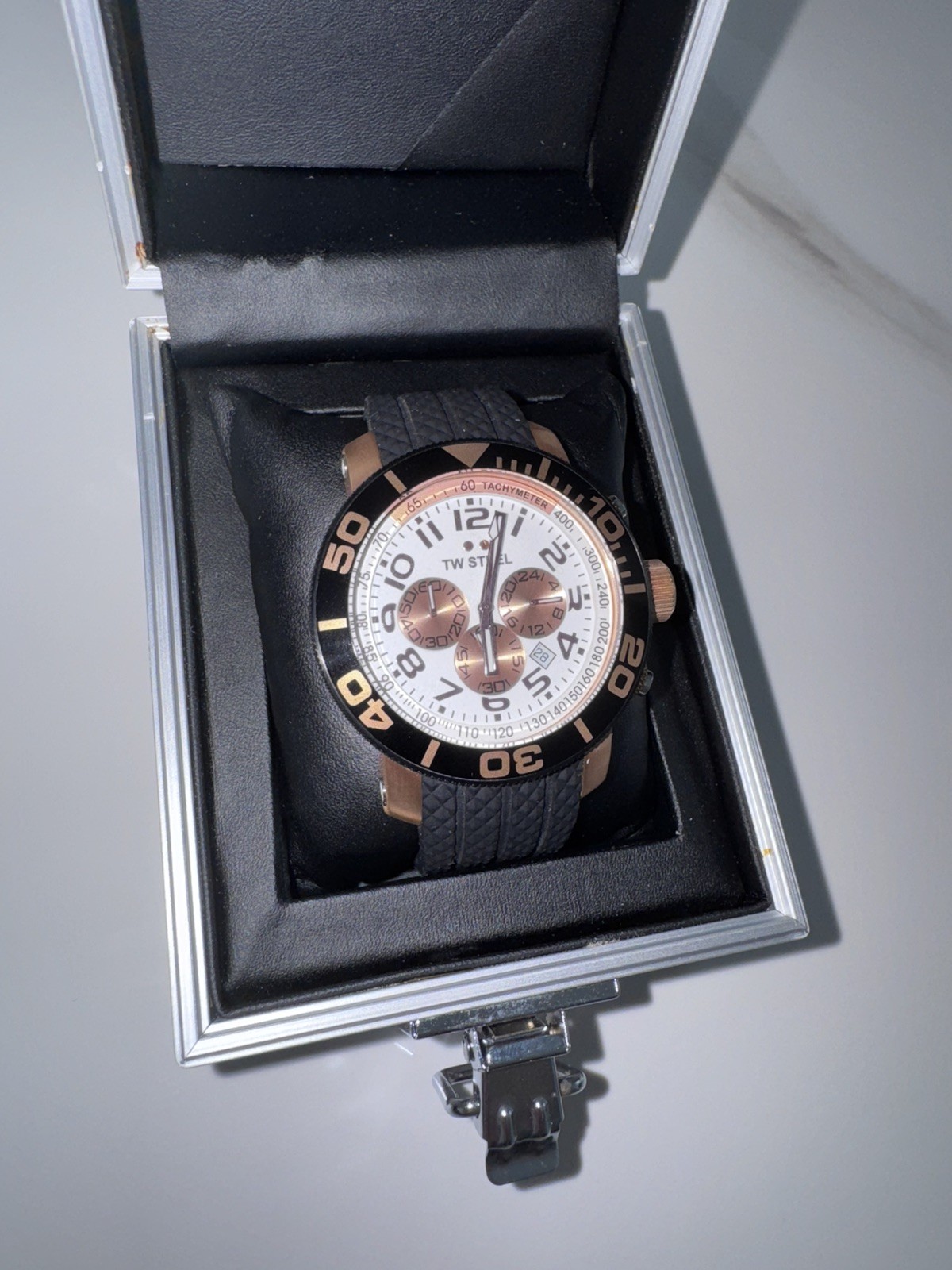 TW Steel Watch TW76 45MM Rose Gold