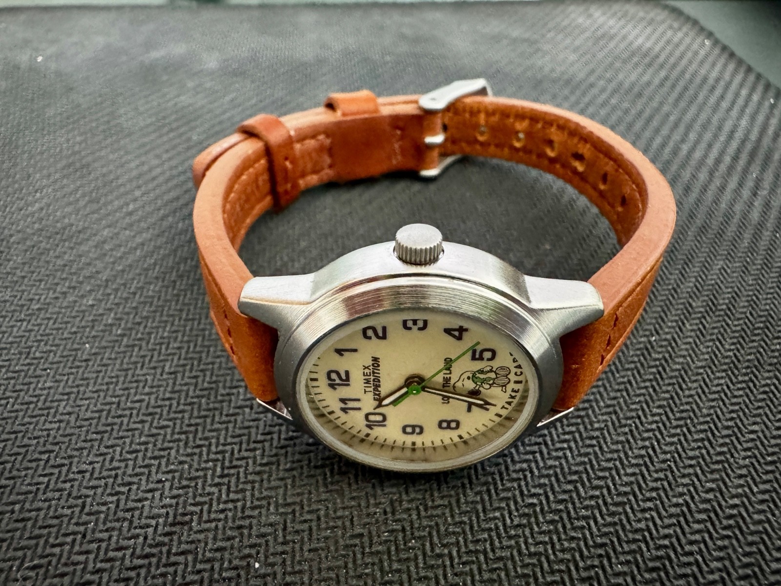 TIMEX Expedition Scout Mini 26mm Watch – Snoopy Love the Land Take Care