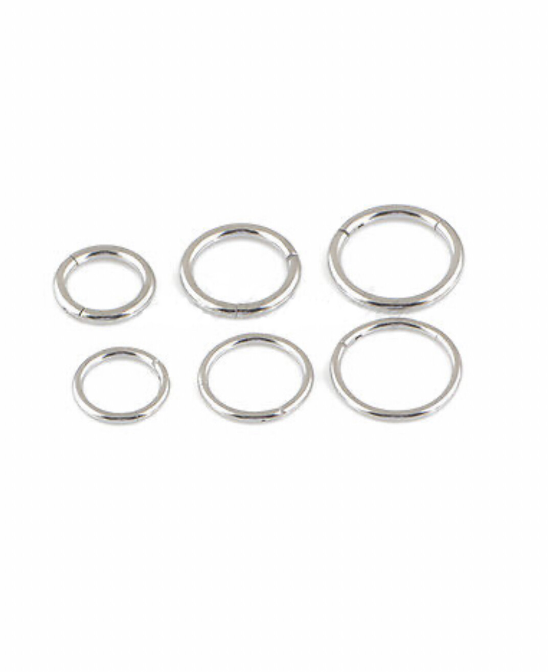 Hinged Septum Clicker Segment Nose Ring Lip Ear Daith 18G,16G,14G- ONE hoop