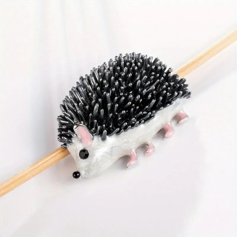 Fashion Creative Animal Brooch Male Female hedgehog Pin Jewelry