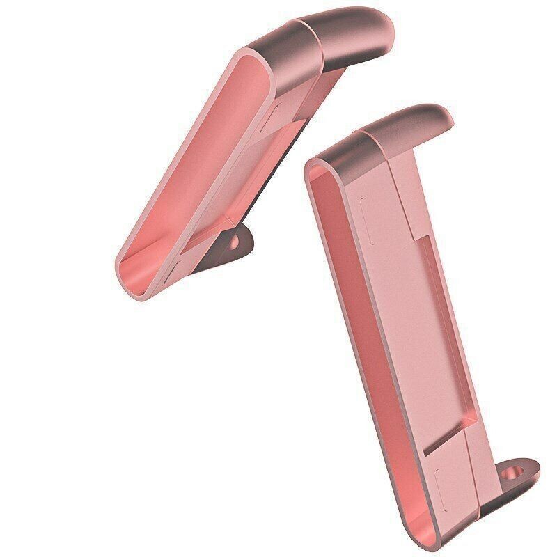 Connector 316L Stainless Steel Fr Fitbit Versa4 3 Sense Metal Adapter Watch Band