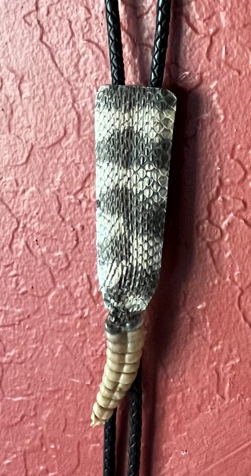 Western Diamondback Rattlesnake Bolo Tie