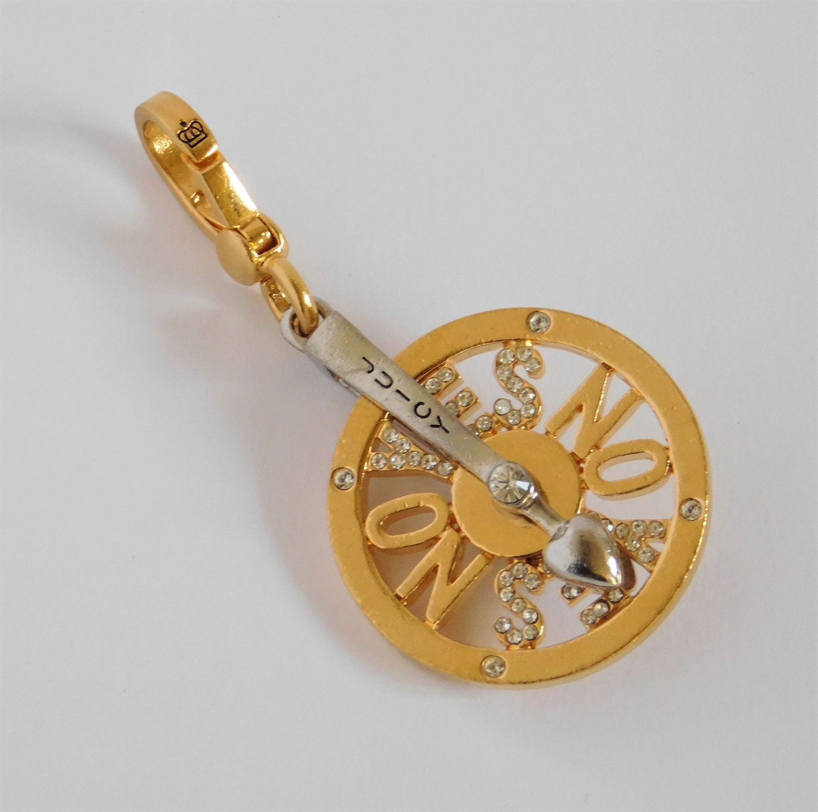 JUICY COUTURE 2007 Yes/No Spinning Wheel of Love Charm YJRU1616