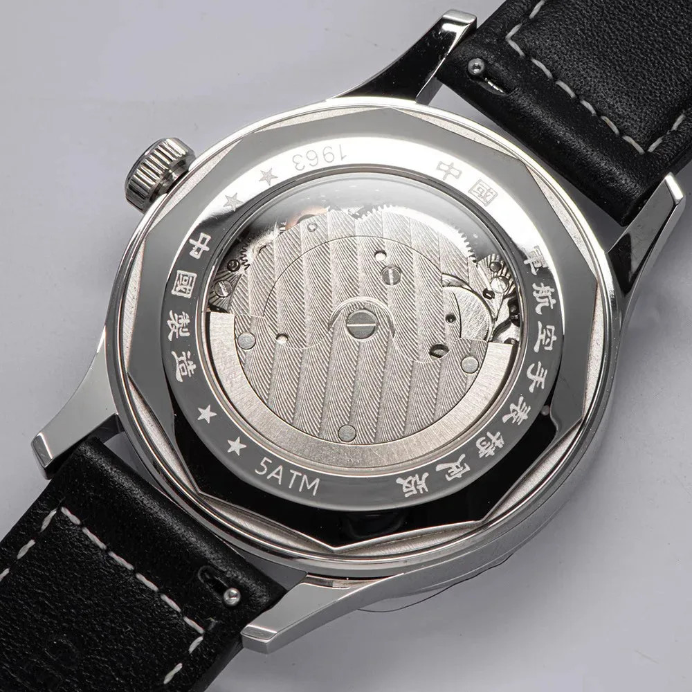 40mm 1963 Pilot Men’s Auto Mechanical ST1780 Sapphire Waterproof Watch