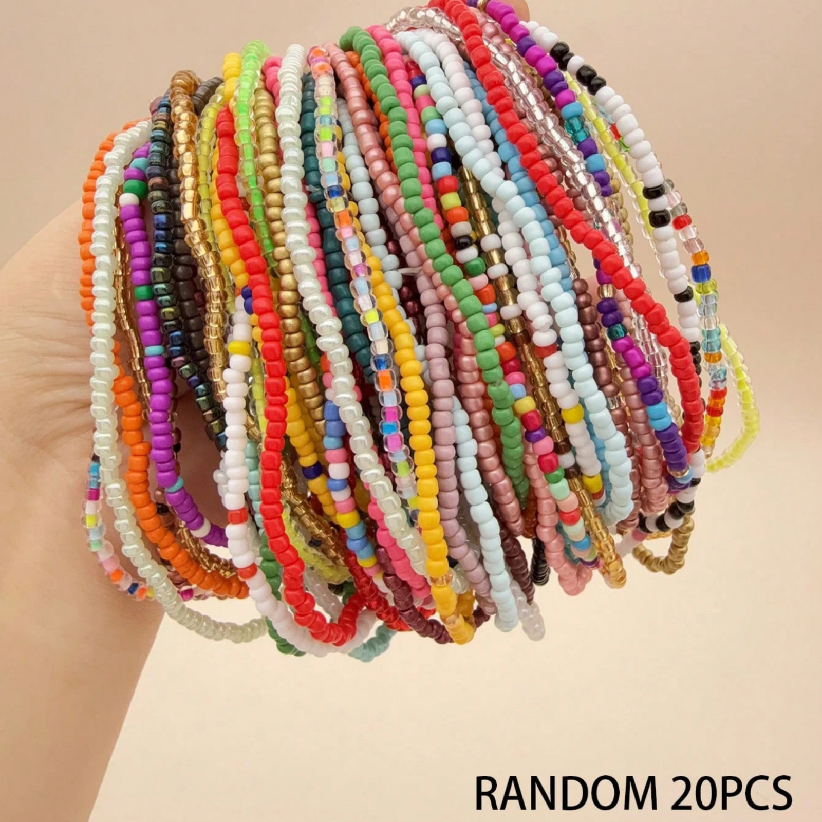 Boho Handmade Beaded Anklet Bracelet Adjustable Beach Summer Anklet for Women US