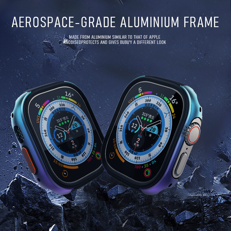 Aluminum Alloy Overall Protective Cover Case For Apple Watch Ultra Case For 49mm