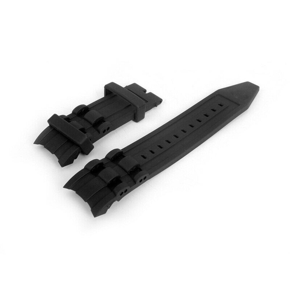 26mm Rubber Black Watch Band Strap For Invicta Pro Diver 6977-6978-6981-6983