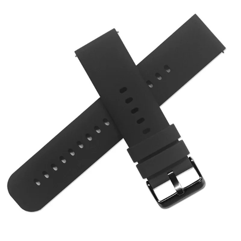 Silicone Watch Strap Band Universal Replacement 18mm 20mm 22mm Quick Fit
