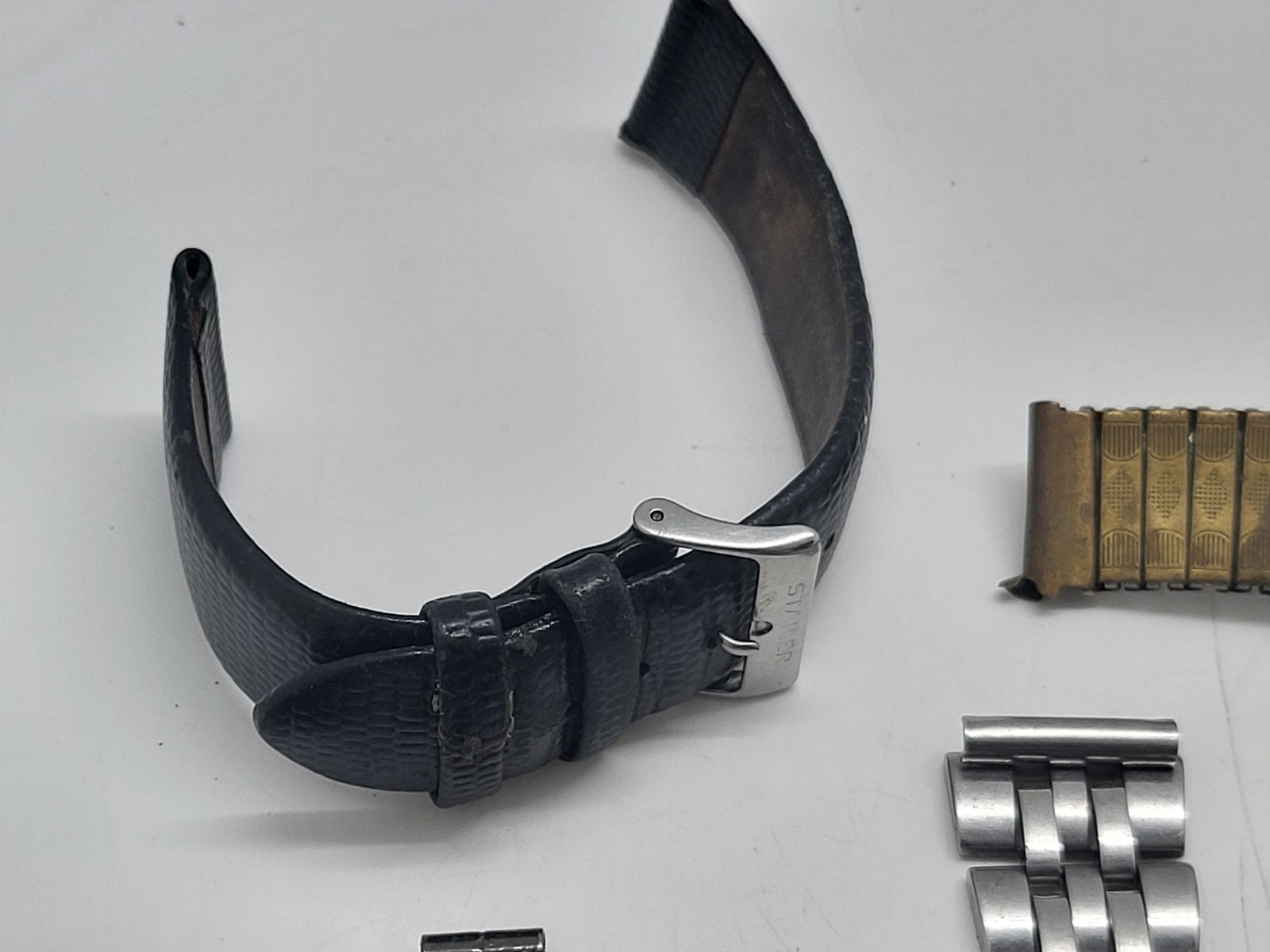Wristwatch Parts Miscellaneous Straps Watch Bracelets Vintage Metal Spare parts