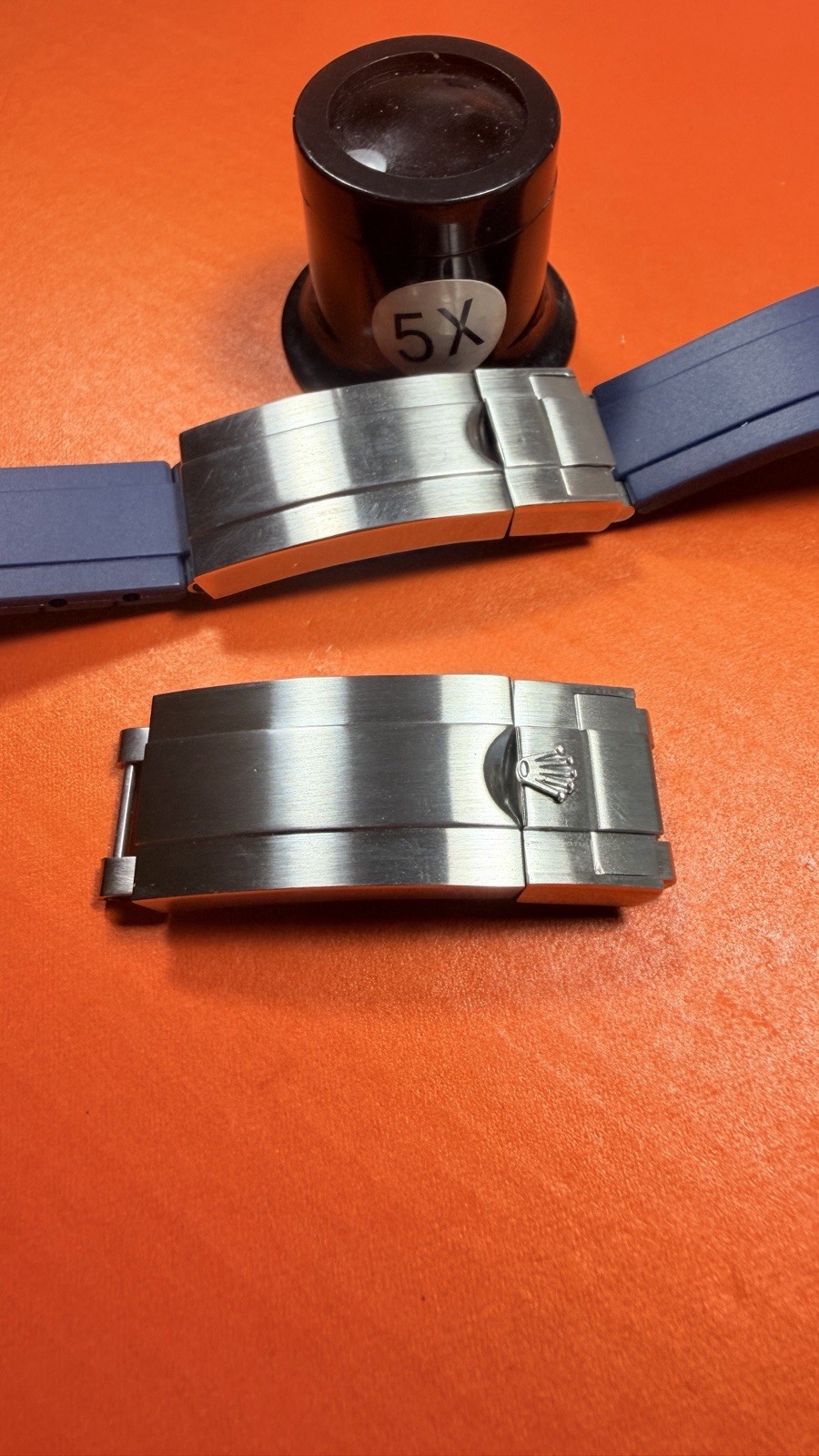 16X9 Glide Lock Silver Brushed Clasp