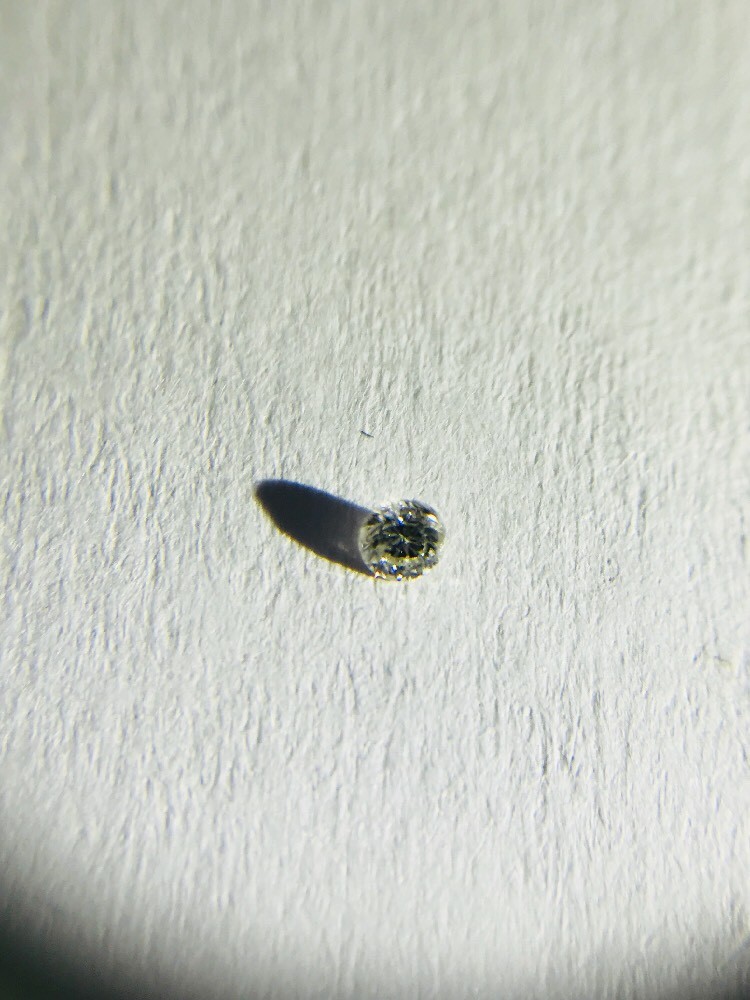 2-2.5 points 0.025 ROUND BRILLIANT NATURAL LOOSE DIAMOND STONE FOR RING 1.8mm