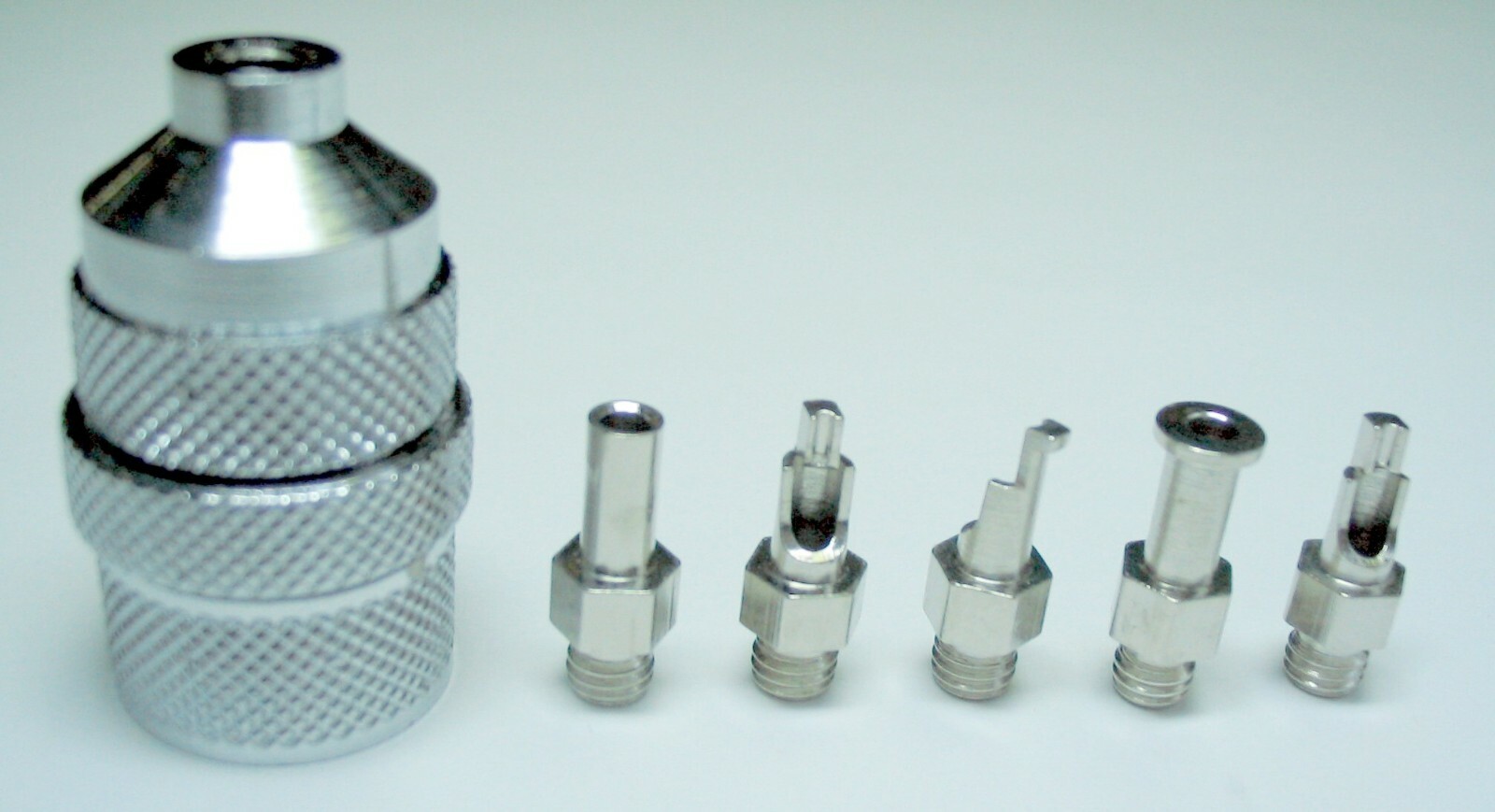 Channel Setting Adapter Kit Setters helper w 5 collet Faro Handpiece Foredom #10