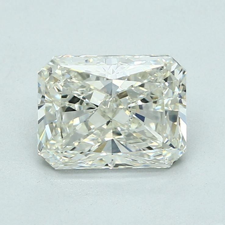 2.04 CT Cert. GIA Radiant Cut Natural Mined Diamond Loose J color VS2 clarity