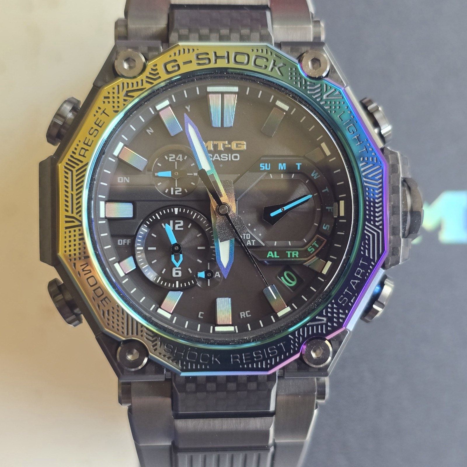 Casio G-Shock MT-G City Carbon Fiber Multi-Colored Men’s Watch MTGB2000YR1ACR