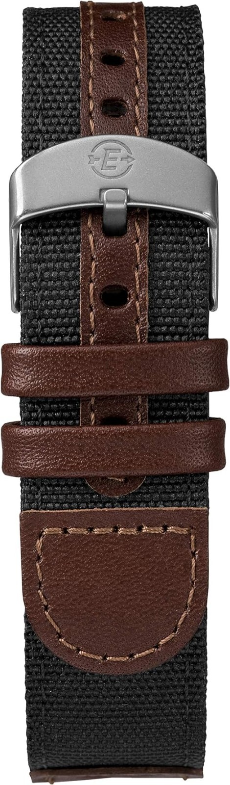Timex Men’s Expedition Watch TWF3C8430 20mm genuine leather & fabric strap “NEW”