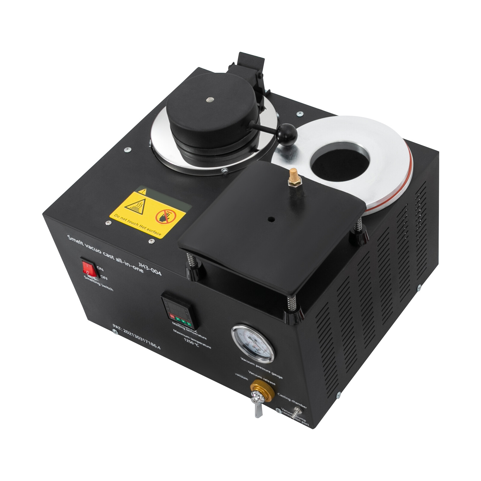 2L Cast Vacuum Machine 1/2HP Jewelry Silver Precious Metal Melting Casting Tool