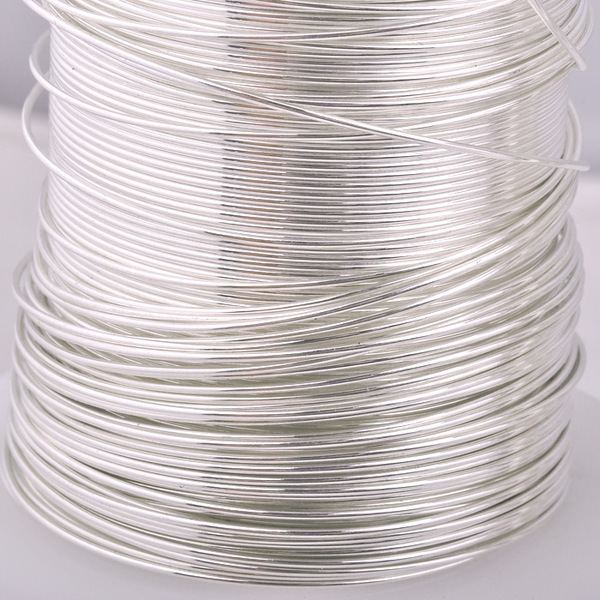 1M 999 Pure Sliver Round Wire Solid Dead Soft Fine Silver Craft Wire 18 – 9ga