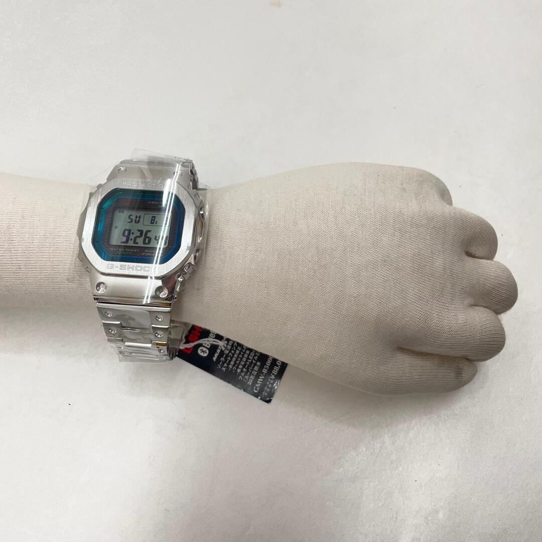 Used G SHOCK G Shock Wristwatch Blue Box Manual GMW B5000PC 1JF FULL METAL 131