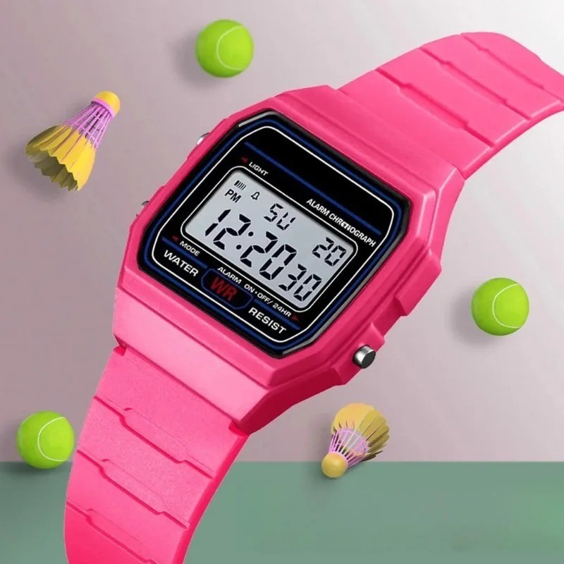 F 91W Classic Digital Resin Strap Watch Stopwatch Chronograph Sport Unisex Men