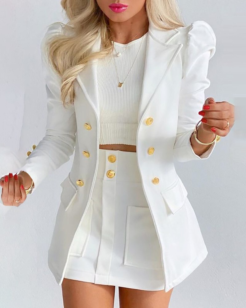 Fashion Solid Color Casual Suits Women’s
