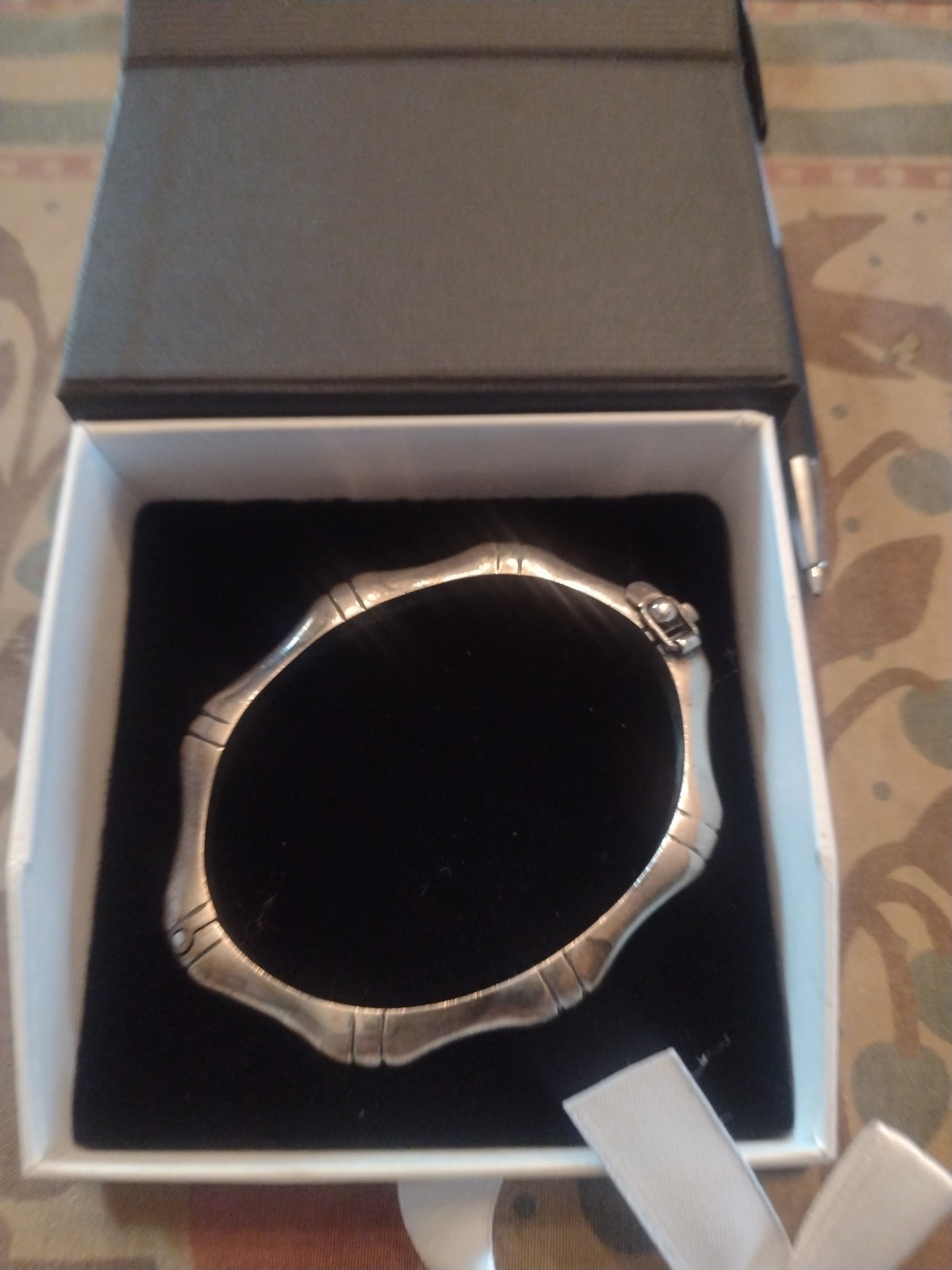 sterling silver 925 Bamboo Bracelet
