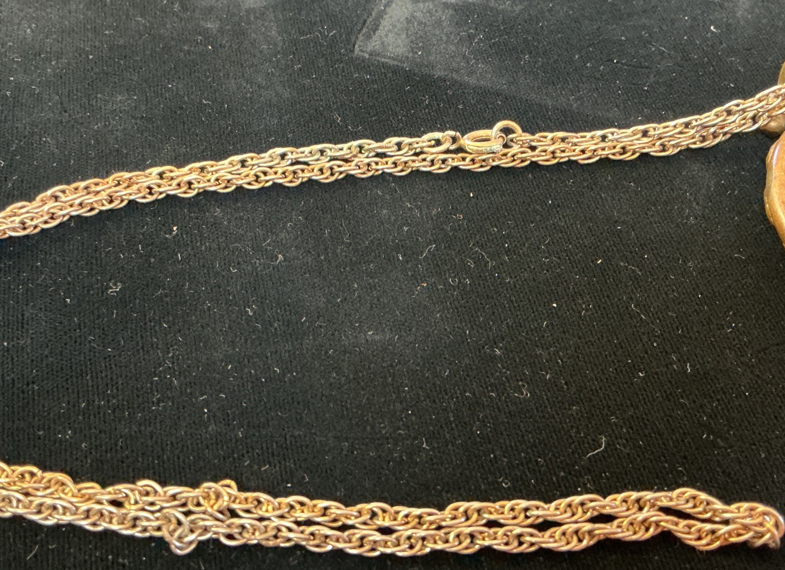 Handcraft Brass Brutalist 2 1/2” Large Male Female Equal Pendant 24” Chain