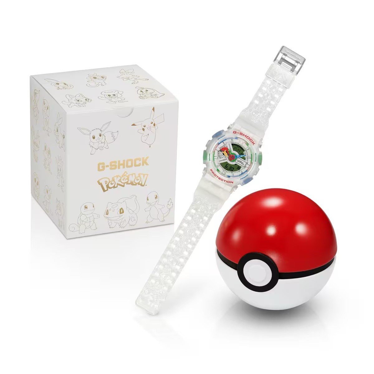 CASIO Pokémon x G-SHOCK GA-110PKM-7A 30th Anniversary – IN HAND READY TO SHIP