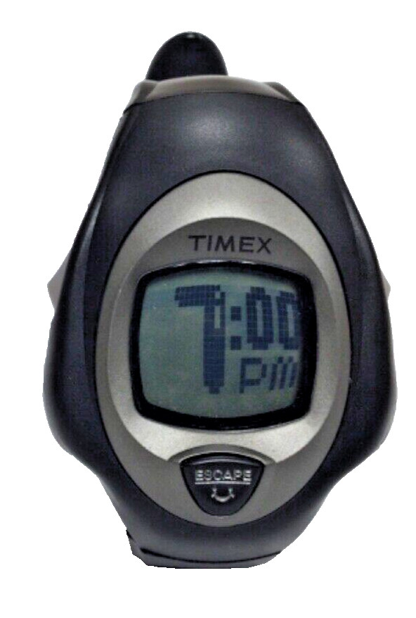 TIMEX WISE GUY INTERACTIVE FUN WATCH, DATABANK,ALARM, TIMER, 30M WATER RESISTANT