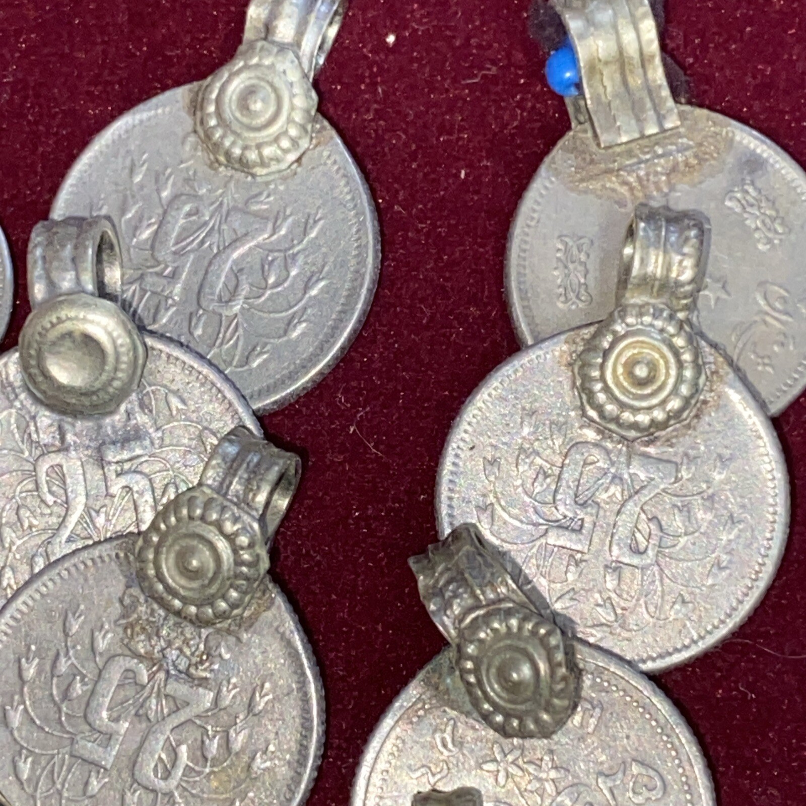 Lot Of More Than 50 Antique Pakistan Tribal Coin Amulet Pendant Islamic