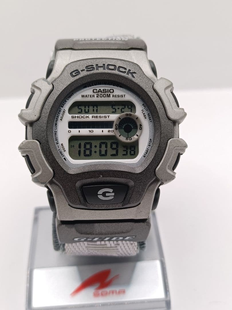 Good condition Battery replaced G-SHOCK DW-004 G-LIDE Backlight logo