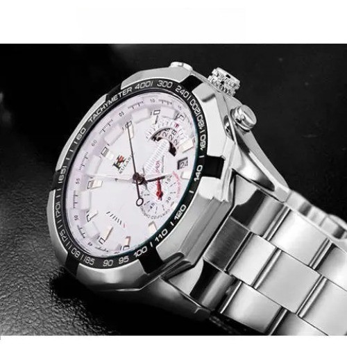 Men’s Large Dial Luminous Waterproof Calendar Watch Outdoor Sport