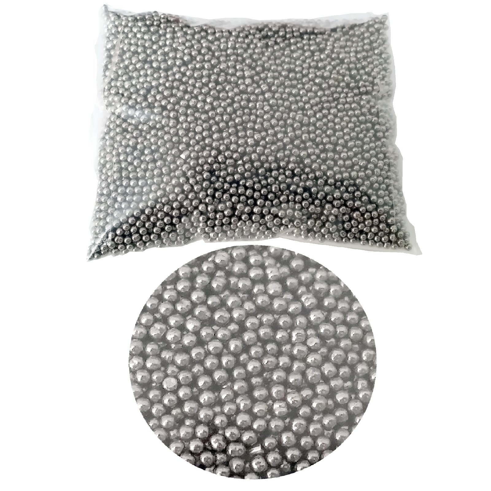 1 mm Round Ball Stainless Steel Media Shots Tumblers Burnishing Finishing 100g