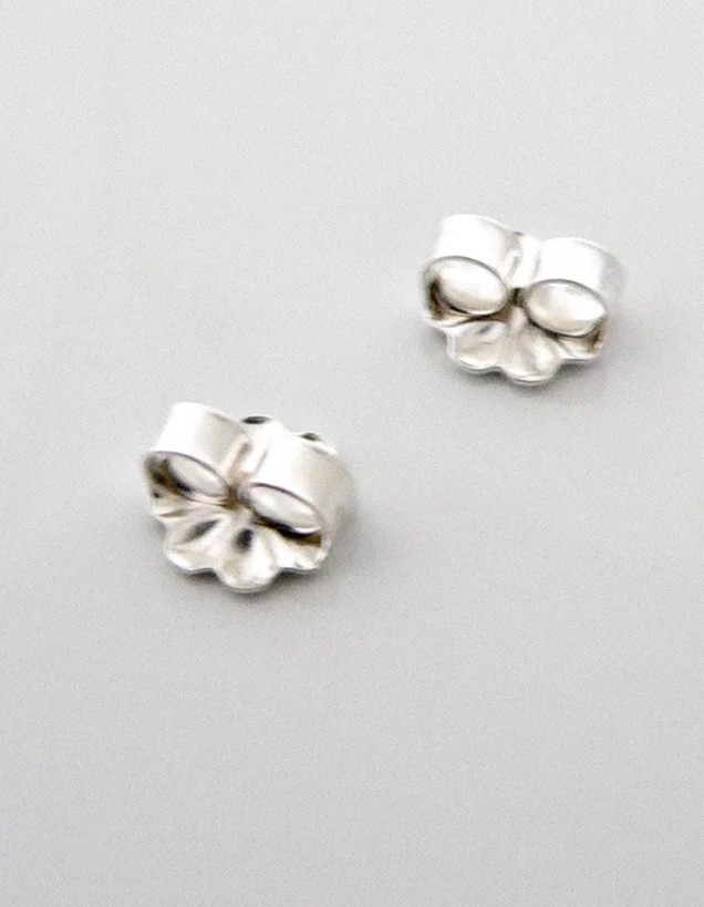925 Sterling Silver Earring Butterfly Backs for Replace Your Lost Tiffany Back