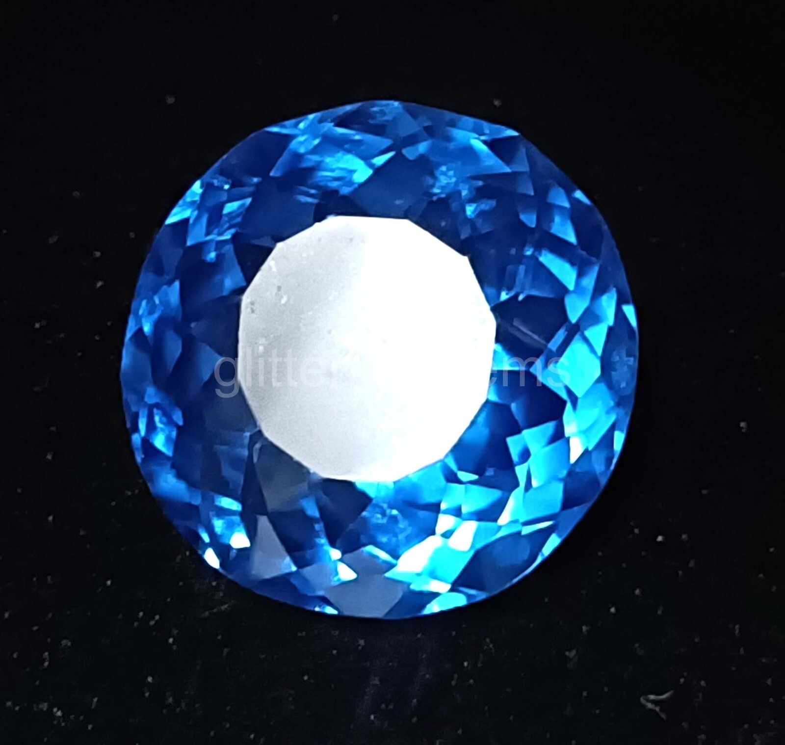 10.00 Ct Natural Blue Tanzanite – Round Cut IGL Certified Loose Gemstone 5DDT