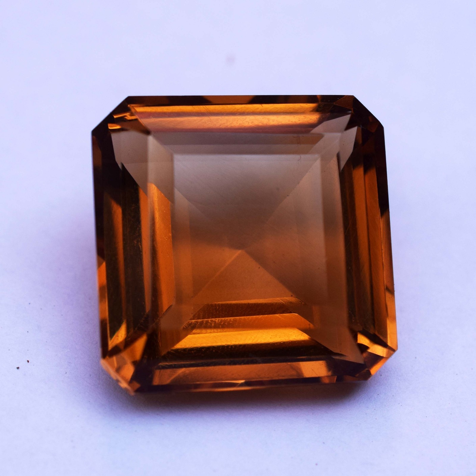 66.55 CT Flawless Imperial Topaz Octagon Cut Certified Loose Gemstone