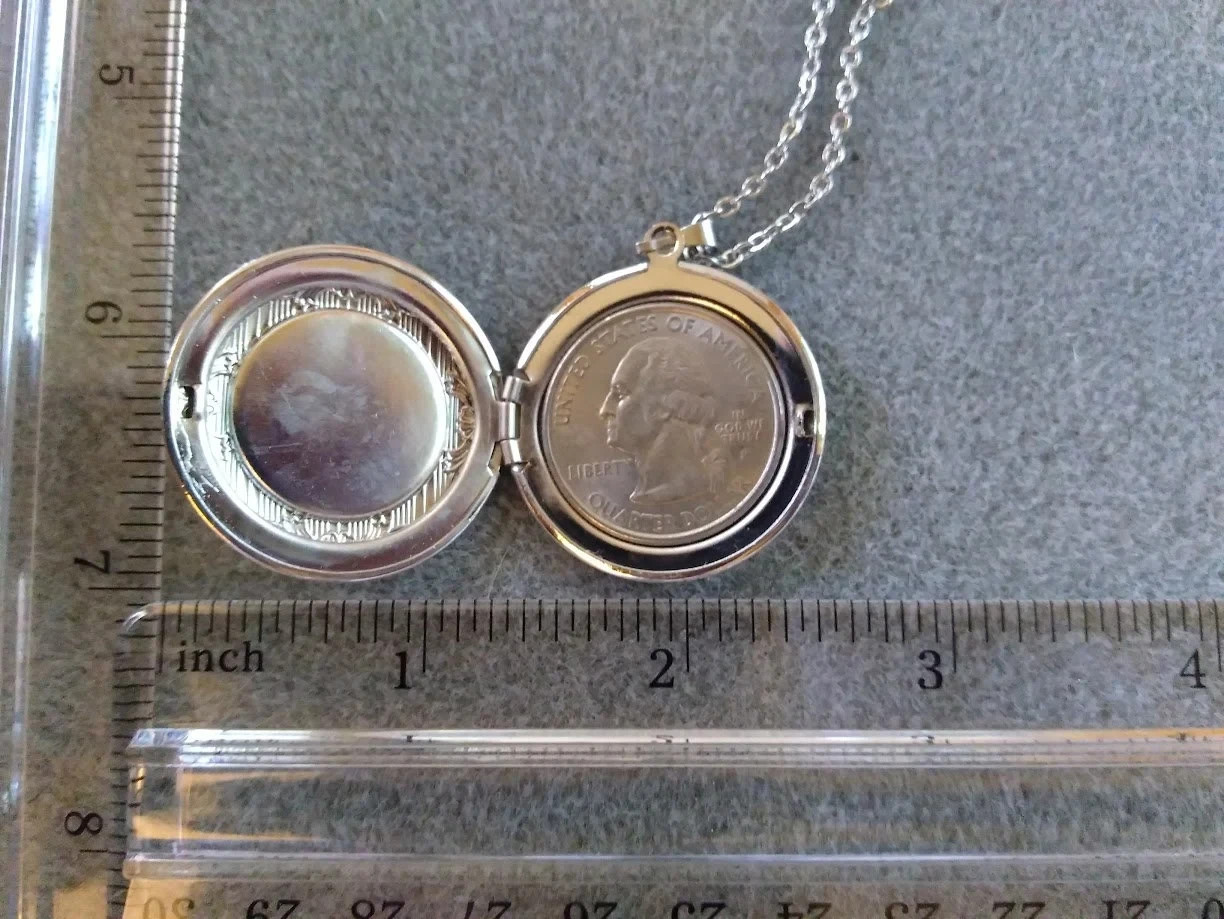 Sun and Moon Locket Necklace Great Gift Birthday Christmas