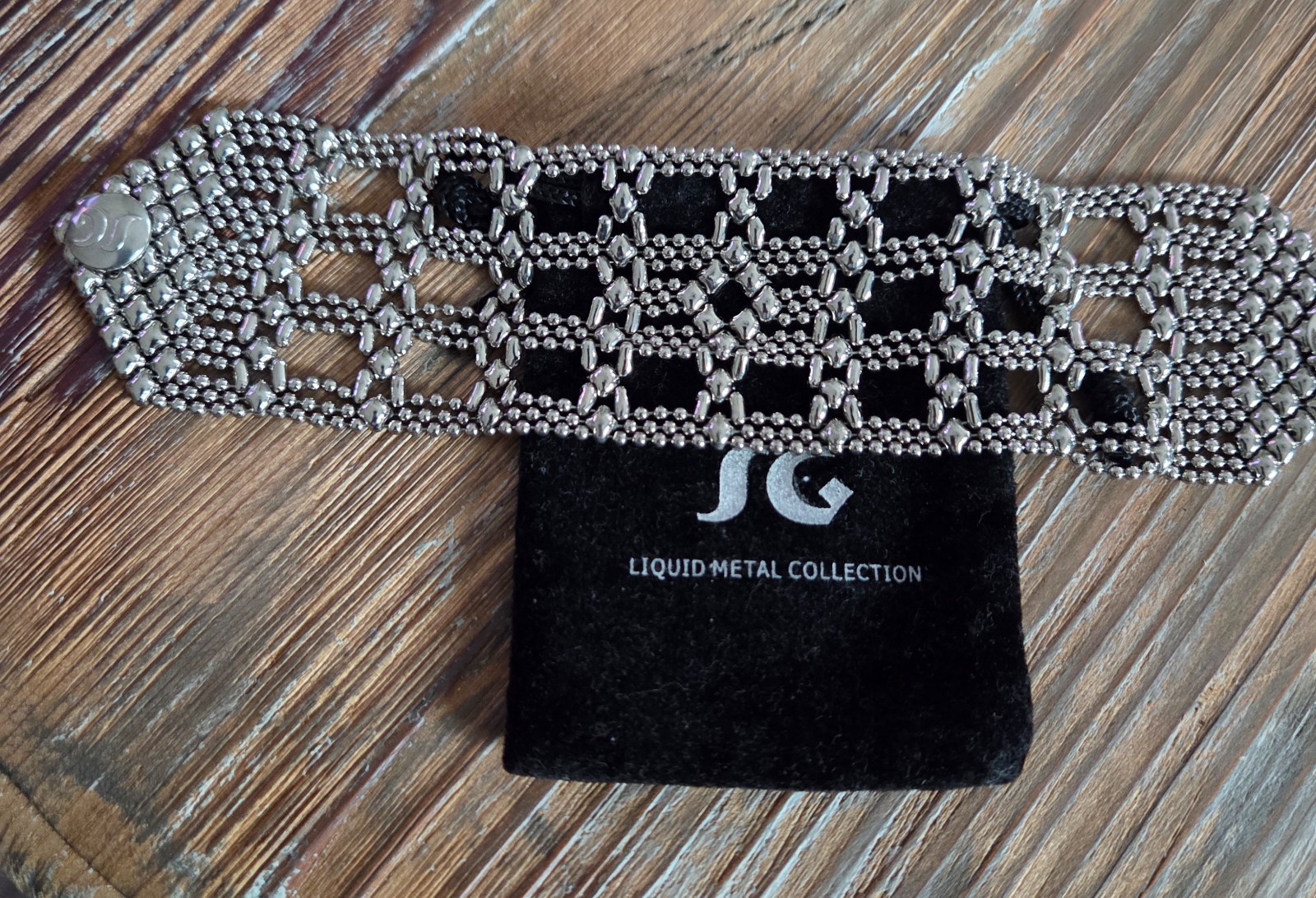 SERGIO GUTIERREZ LIQUID METAL BRACELET