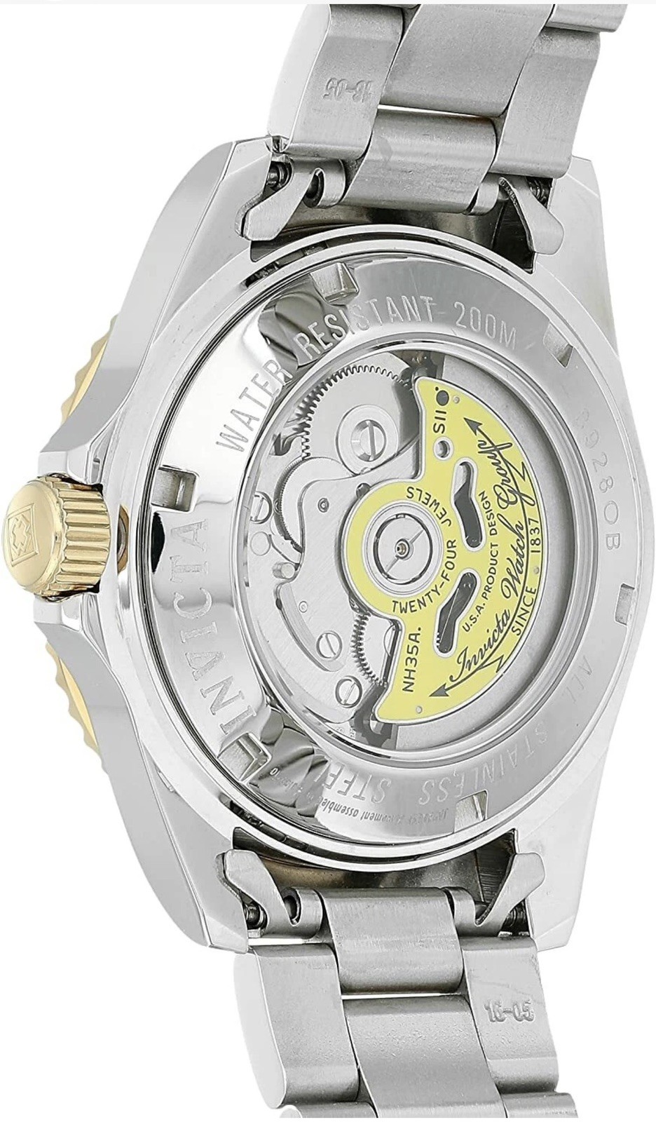 🔥Invicta Pro Diver 40mm AUTOMATIC Blue Dial Two-Tone Bracelet 8928