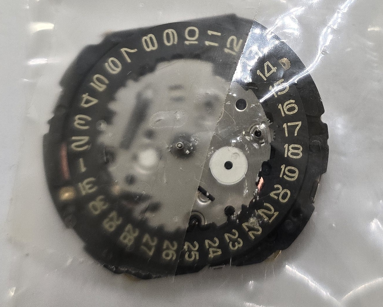 Seiko 7T32B Quartz Movement Chronograph/New For Parts