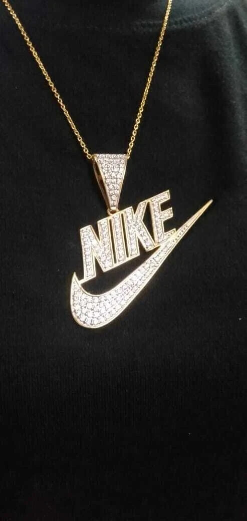 4.00Ct Round Cut Lab Created Diamond Men’s Pendant 14K Yellow Gold Plated