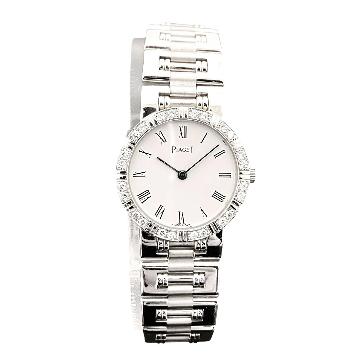 Piaget Dancer 80564K81 18K Gold 23.2mm White Dial Quartz Unisex #WPW020