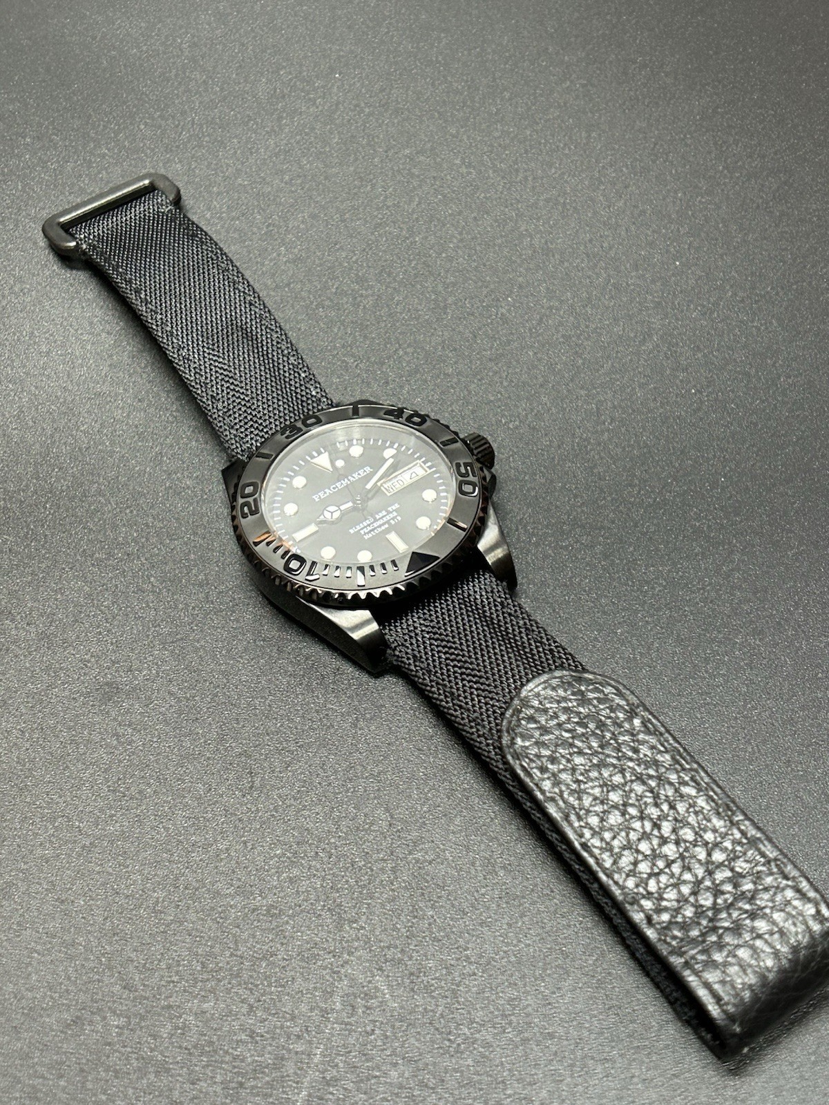 Sevin Custom Peacemaker Automatic Watch NH36-Police Law Enforcement